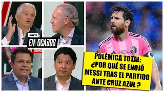 MESSI y la razón del PLEITO con ÁRBITROS y COMISIONADO en triunfo del INTER a CRUZ AZUL | Enfocados