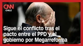 Sigue el conflicto tras el pacto entre el PPD y el gobierno por Megarreforma