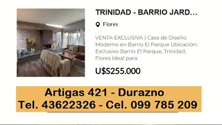 🏡 INMUEBLES en VENTA y ALQUILER en Durazno🔑 Con Datos, Fotos y Precios 🗓️ Listado Enero 2026
