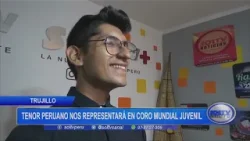 Trujillo: tenor peruano nos representará en Coro Mundial Juvenil