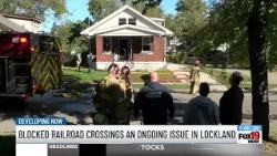 Woman identified after stopped train delays firefighters’ arrival to house fire
