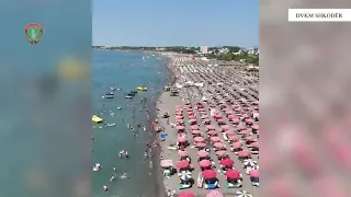 Policia Kufitare ‘në vijën e parë’ të frontit, shpëtohen nga mbytja 2 pushues në plazhin e Velipojës