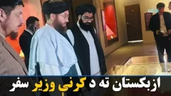 د افغانستان د کرنې وزیر د ازبکستان په رسمي بلنه یاد هېواد ته سفر کړی