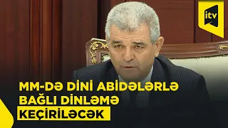 Milli Məclisdə dini abidələrlə bağlı dinləmənin keçirilməsi nəzərdə tutulur