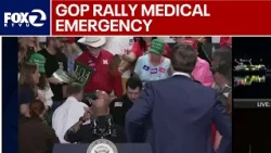 J.D. Vance enters crowd during medical emergency at Nebraska GOP rally | KTVU