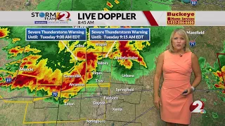 Today's Miami Valley Forecast Update 8/11/26
