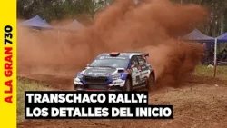 Everything ready one day before Stage 1 of the Transchaco Rally