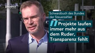 Reiner Holznagel (Bund der Steuerzahler) zum Schwarzbuch des Bundes der Steuerzahler | 01.10.26