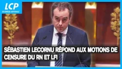 Sébastien Lecornu répond aux motions de censure défendues par le RN et LFI - 25/02/2026