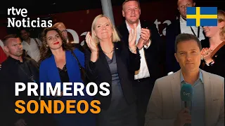 Sweden Elections | Opposition leads with 51% of the vote | RTVE News