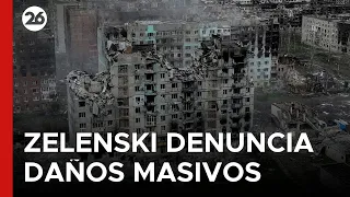 🇺🇦 DEVASTATING IMPACT | Zelenskyy reports massive damage