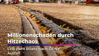 Millions in damages due to heat chaos at Leipzig public transport | Sachsen Fernsehen