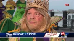 Rex, King of Carnival arrives to New Orleans ahead of Mardi Gras