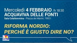 Riforma Nordio: perché è giusto dire no?” 4 febbraio 2026