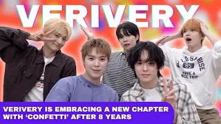 VERIVERY reflects on 8 years of growth, finding their voice
