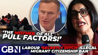 Labour accused of 'DEVALUING British citizenship' after 'SECRETLY ditching' small boat migrant ban