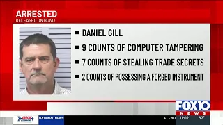 Former Alabama state docks worker charged with computer tampering, stealing trade secrets