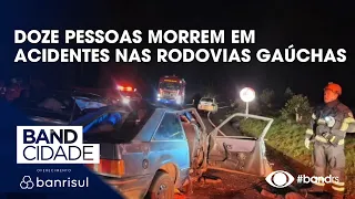 Twelve people die in accidents on Rio Grande do Sul highways