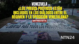 ¿Los presos políticos están incluidos en los diálogos entre el régimen y la oposición venezolana?