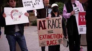 Proteste a San Francisco contro OpenAI e Anthropic per i rischi dell'IA