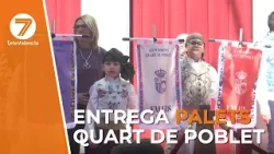 Quart de Poblet celebra su tradicional entrega de palets