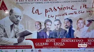 Pescara - The D'Annunzio Festival returns on August 29th