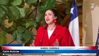 13 AGO 2026 Karol Cariola critica al Gobierno por acudir al Tribunal Constitucional