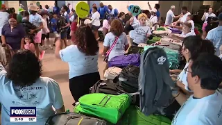 Arlington ISD back-to-school event provides supplies