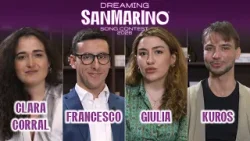 Clara Corral, Francesco, Giulia e Kuros - Dreaming San Marino Song Contest - I casting