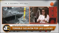 Los AVANCES en el SOCAVÓN de Av. Vélez Sarsfield y CUÁNDO quedará lista la obra