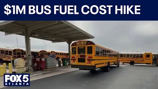 Atlanta school buses face nearly $1M diesel fuel price hike | FOX 5 News