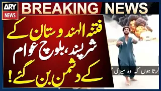 'Fitna al-Hindustan' Militants Have Become Enemies of Baloch People's Lives and Property