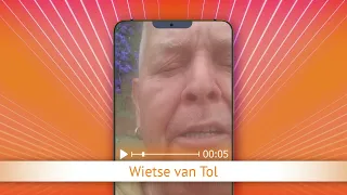 TV Oranje app video message - Wietse van Tol