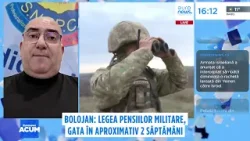 Reforma pensiilor militare: Vârsta de pensionare va crește treptat