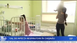 Spitalele pentru copii din Chişinău, suprasolicitate: Val de viroze şi infecţii respiratorii