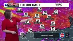 FORECAST: Inland icy spots and dense fog along the shoreline FORECAST: Inland icy spots and dense fog along the shoreline