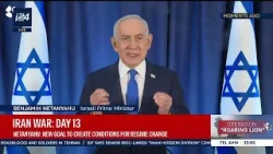 Israeli Prime Minister Netanyahu addresses press for first time since start of Iran war