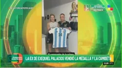 La ex de Exequiel Palacios vendió la medalla y la camiseta