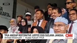 TPUA Anggap Restorative Justice Eggi Sudjana Janggal TPUA Anggap Restorative Justice Eggi Sudjana Janggal