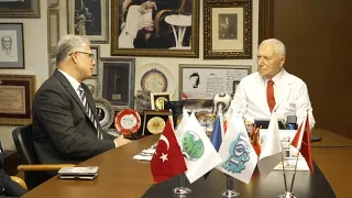 Prof. Haberal Awarded the "Mudanya Armistice Peace Path Award"