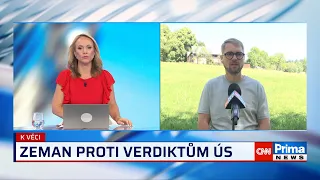 Co si to vůbec Zeman dovoluje? pustil se Havel do exprezidenta kvůli výroku o Ústavním soudu