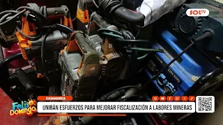 Cajamarca: unirán esfuerzos para mejorar la fiscalización de labores mineras