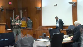 Man accused of shooting at California library appears in court