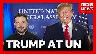 What did Donald Trump say at the United Nations General Assembly? | BBC News
