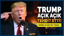 Trump'tan, Rodriguez'e Açık Tehdit! 'Maduro'dan Daha Ağır Bir Bedel Ödersin' | NTV
