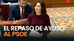 Ayuso, al PSOE: "Si fuera por ustedes, el régimen Ayatolá seguiría armándose"