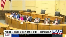 Mobile considers contract with lobbying firm