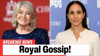 Meghan Markle Claps Back After Martha Stewart's King Charles Remark