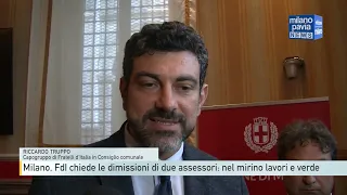 Milan, FdI demands the resignation of two councilors: public works and green spaces in the crossh...
