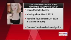 Missing Winston-Salem woman's remains found